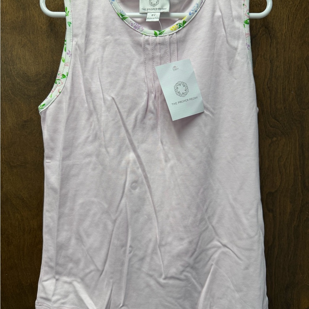 The Proper Peony Pink Sleeveless Short Set